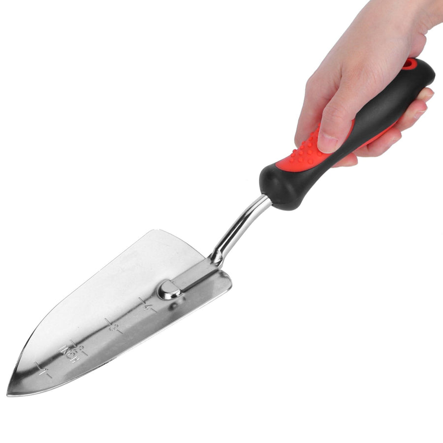 Garden Shovel Chrome Plated Digging Planting Spade Tool Gardening Accessory 340mm