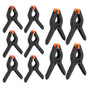 10Pcs Spring Clamps Set DIY Woodworking Plastic Clip Fixture Accessory Hand Tools