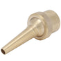 Female Thread Brass Fountain Nozzle Adjustable Direction Jet Water Spray Head for LandscapingG1 32mm