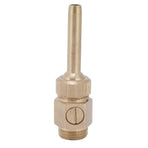 Male Thread Brass Fountain Nozzle Adjustable Direction Jet Water Spray Head with ValveG1/2