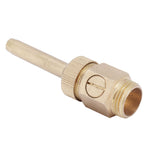 Male Thread Brass Fountain Nozzle Adjustable Direction Jet Water Spray Head with ValveG3/4