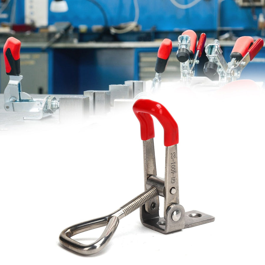 GH-4001-SS Toggle Latch Catch Stainless Steel Toggle Clamp Lock Hasp for Woodworking