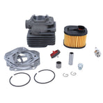 Cylinder Piston Kit Ignition Plug Filter Accessory for Husqvarna 372 XP 362 365 371