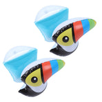 Inflatable Swim Arm Band Cute Toucan Pattern PVC Nontoxic Inflatable Swimming Arm Sling for 3 to 6 Years Old Children Beginner