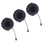 3Pcs Gas Fuel Cap Fuel Tank Cap Replace for STIHL MS192 MS200 MS250 MS290 MS380 MS390 MS440 MS460 MS880
