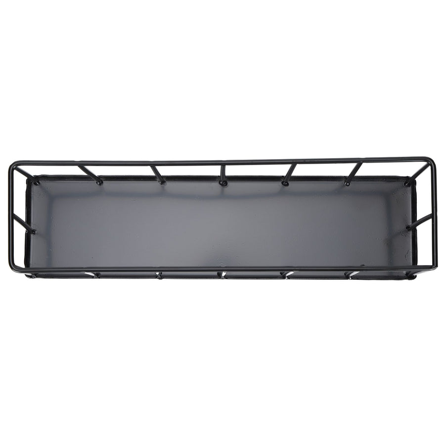 Stainless Steel Reptile Food Dispenser Multifunctional Feeder Food Bowl for Feeding AnimalBlack