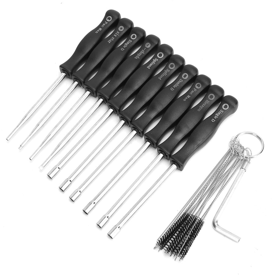 Carburetor Adjustment Tool Kit Carburator Engine Tune Up Adjusting Tool for Garden Supplies