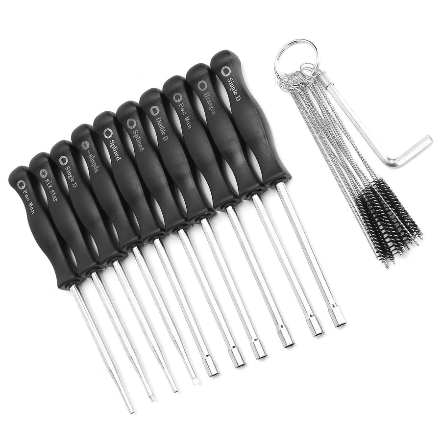 Carburetor Adjustment Tool Kit Carburator Engine Tune Up Adjusting Tool for Garden Supplies
