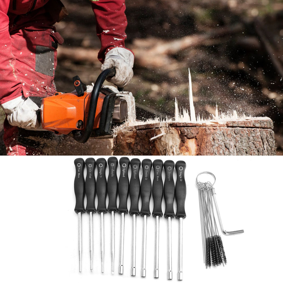 Carburetor Adjustment Tool Kit Carburator Engine Tune Up Adjusting Tool for Garden Supplies