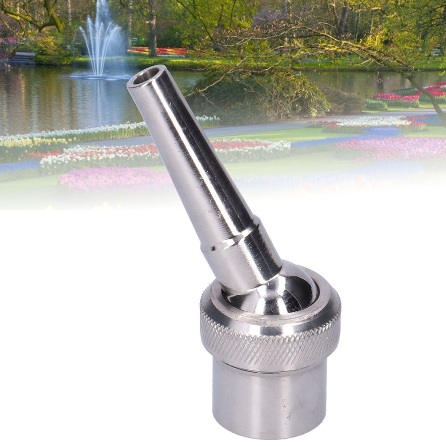 Fountain Nozzle G3/4 Female Thread 25mm Stainless Steel Adjustable Jet Water Spray Head