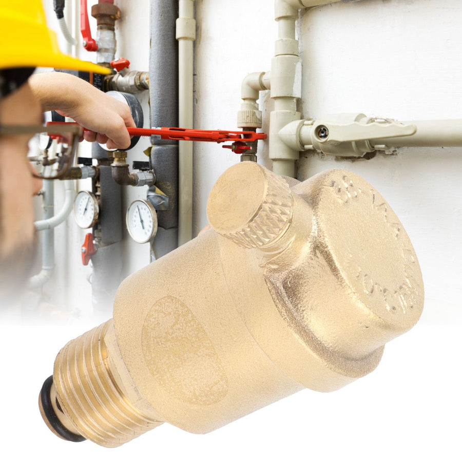 G1/2 Male Thread Air Release Valve Automatic Air Vent Valve for Home Heating HVAC System