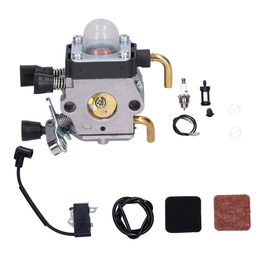 Carburetor Ignition Coil Fuel Filter Kit for STIHL FS80R FS85 FS80 HS80 HT75 HS75 HS85 KM85