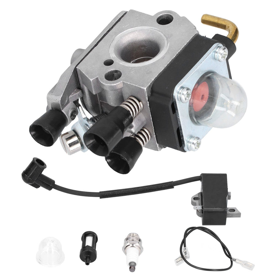 Carburetor Ignition Coil Sparking Plug Set for STIHL FS75 FS80 FS85 FC85 HT70 HS75 HS80