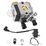 Carburetor Ignition Coil Sparking Plug Set for STIHL FS75 FS80 FS85 FC85 HT70 HS75 HS80
