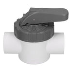 Diverter Valve Water Treatment Ball Valve with Handle for Swimming Pool AccessoryV40‑2A