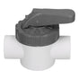 Diverter Valve Water Treatment Ball Valve with Handle for Swimming Pool AccessoryV40‑2A