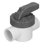 Diverter Valve Water Treatment Ball Valve with Handle for Swimming Pool AccessoryV40‑2A