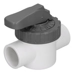 Diverter Valve Water Treatment Ball Valve with Handle for Swimming Pool AccessoryV40‑2A