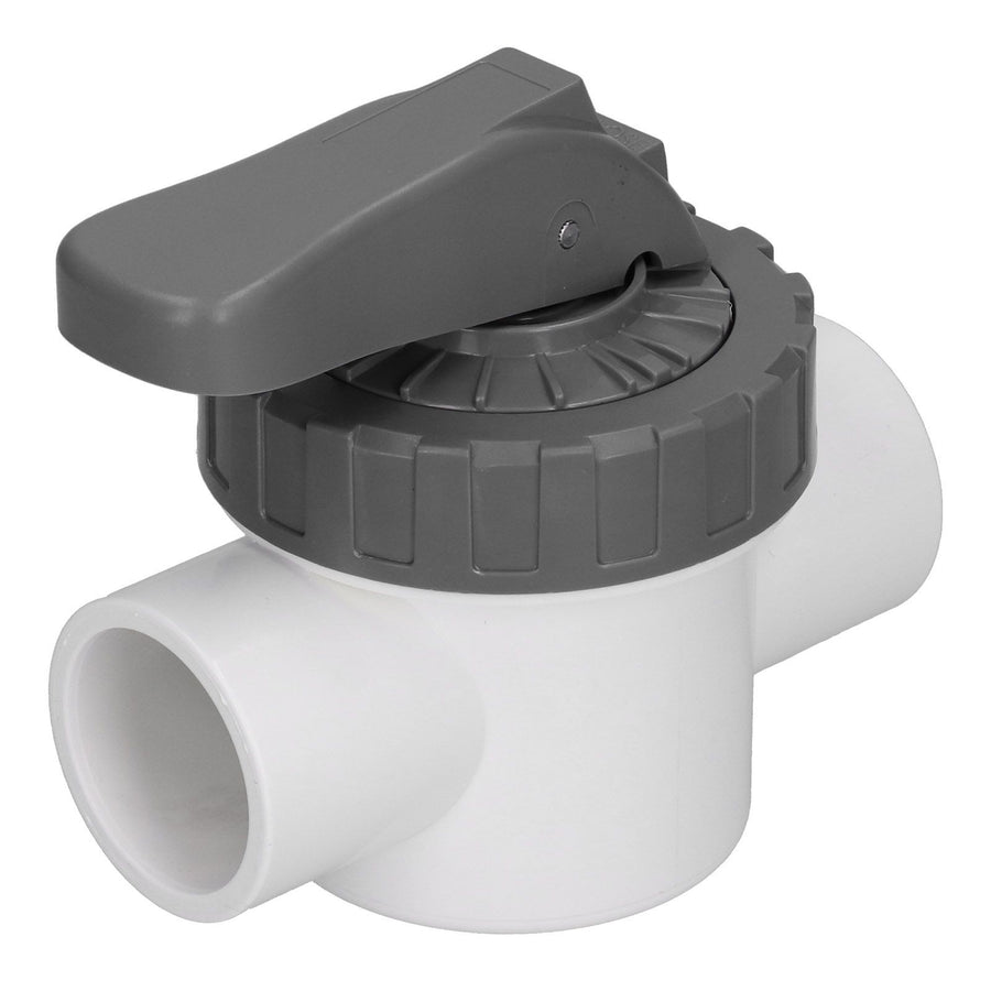 Diverter Valve Water Treatment Ball Valve with Handle for Swimming Pool AccessoryV40‑2A