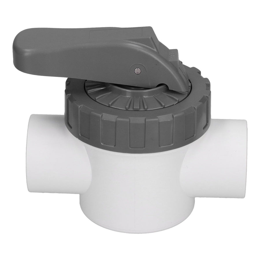Diverter Valve Water Treatment Ball Valve with Handle for Swimming Pool AccessoryV40‑2A