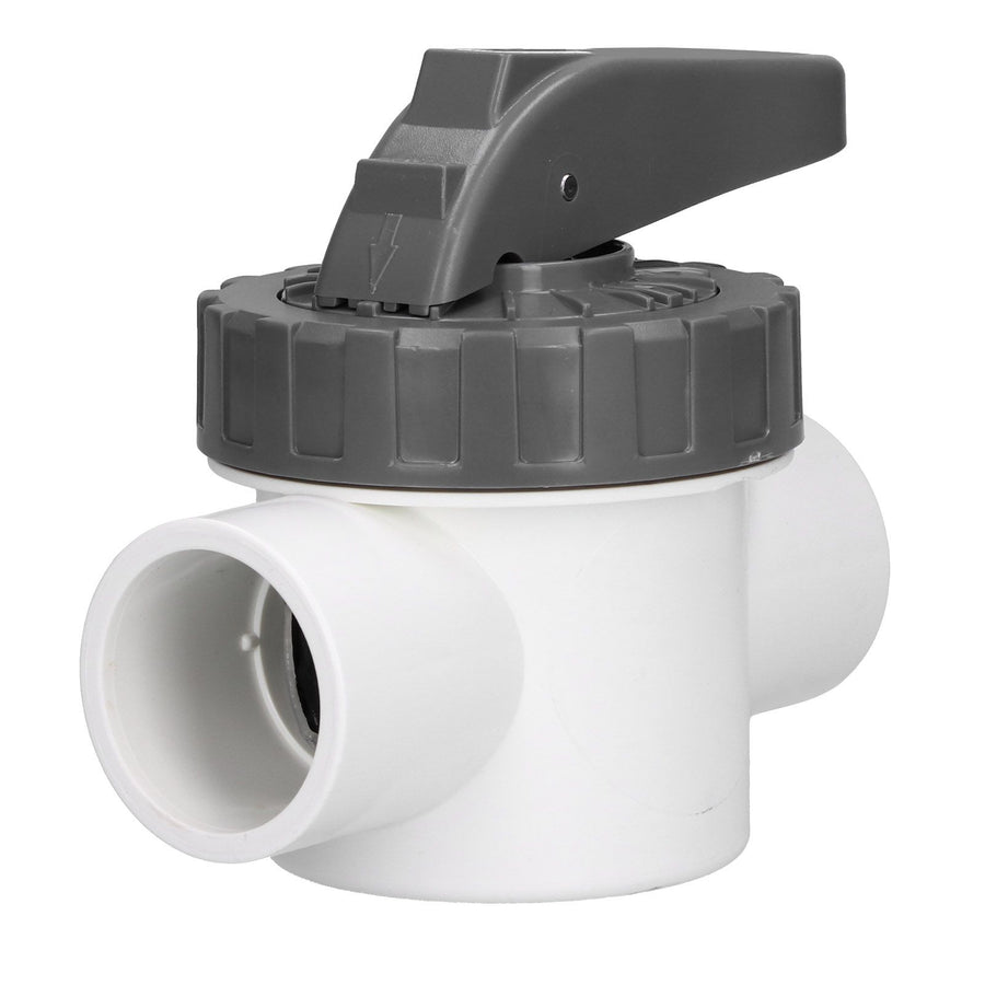 Diverter Valve Water Treatment Ball Valve with Handle for Swimming Pool AccessoryV40‑2A