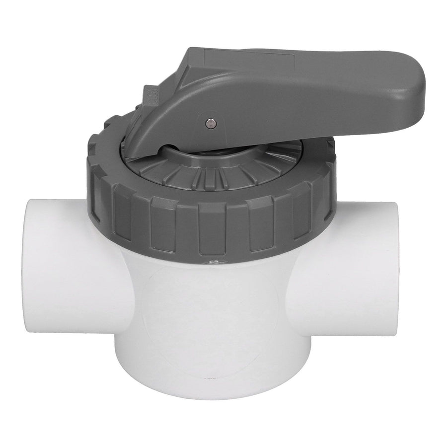 Diverter Valve Water Treatment Ball Valve with Handle for Swimming Pool AccessoryV50‑2A