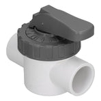 Diverter Valve Water Treatment Ball Valve with Handle for Swimming Pool AccessoryV50‑2A
