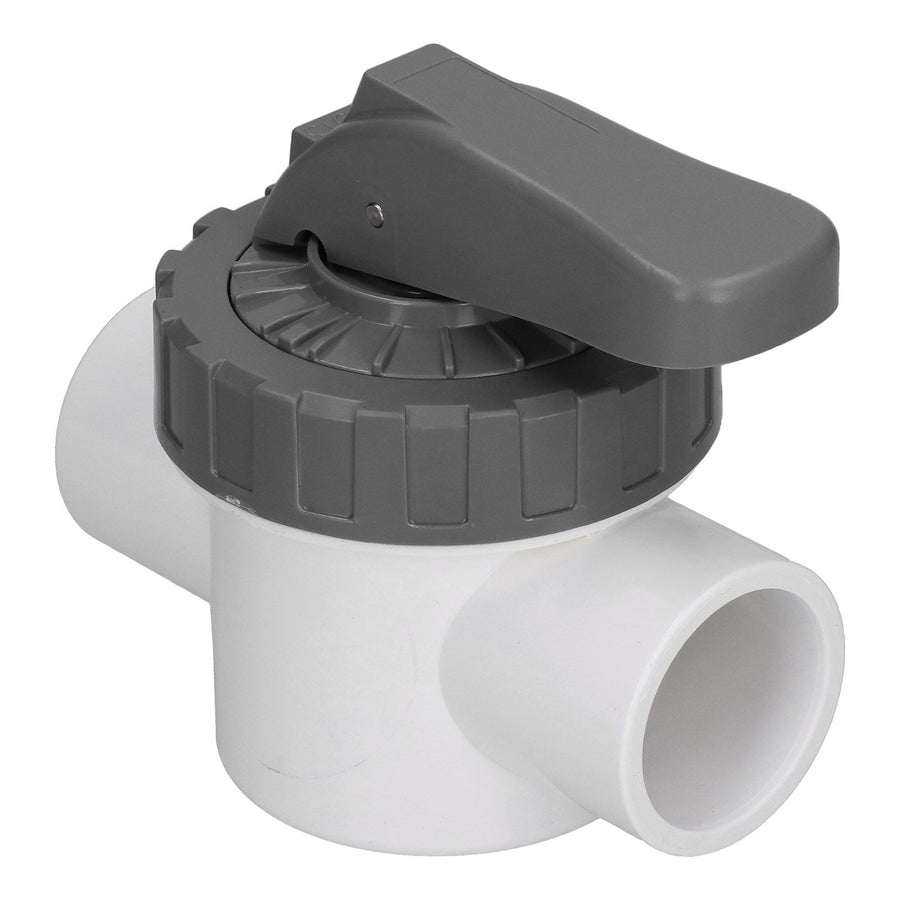 Diverter Valve Water Treatment Ball Valve with Handle for Swimming Pool AccessoryV50‑2A