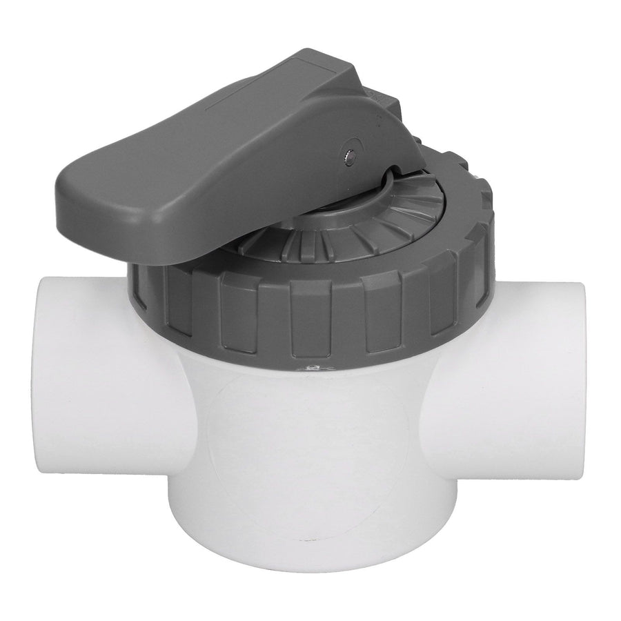 Diverter Valve Water Treatment Ball Valve with Handle for Swimming Pool AccessoryV50‑2A