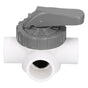 3-Way Pool Valve Swimming Pool Spa Diverter Valve Replacement Accessory FittingsV40‑3A
