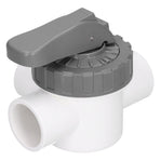 3-Way Pool Valve Swimming Pool Spa Diverter Valve Replacement Accessory FittingsV40‑3A