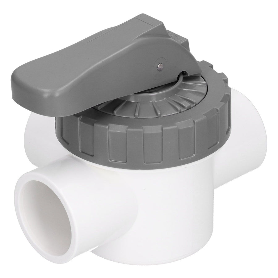 3-Way Pool Valve Swimming Pool Spa Diverter Valve Replacement Accessory FittingsV40‑3A