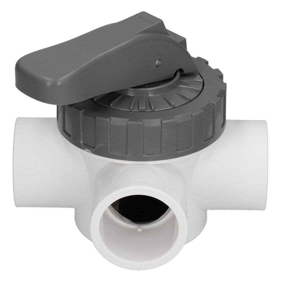 3-Way Pool Valve Swimming Pool Spa Diverter Valve Replacement Accessory FittingsV40‑3A