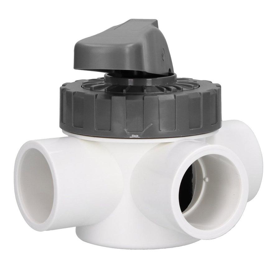3-Way Pool Valve Swimming Pool Spa Diverter Valve Replacement Accessory FittingsV40‑3A