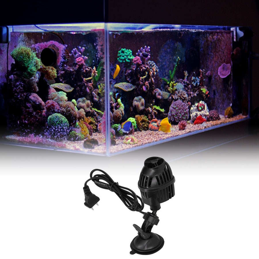 Aquarium Wave Making Pump Quiet Fish Tank Circulation Pump 360° Rotatable Submersible Pump