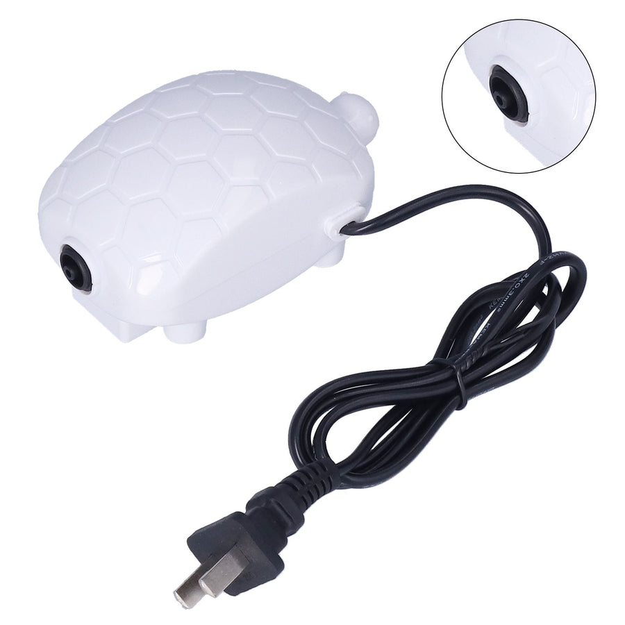 Mini Oxygen Pump UltraQuiet Small MultiFunctional Air Pump for Fish Tanks Aquariums (Single Hole QL-701 )