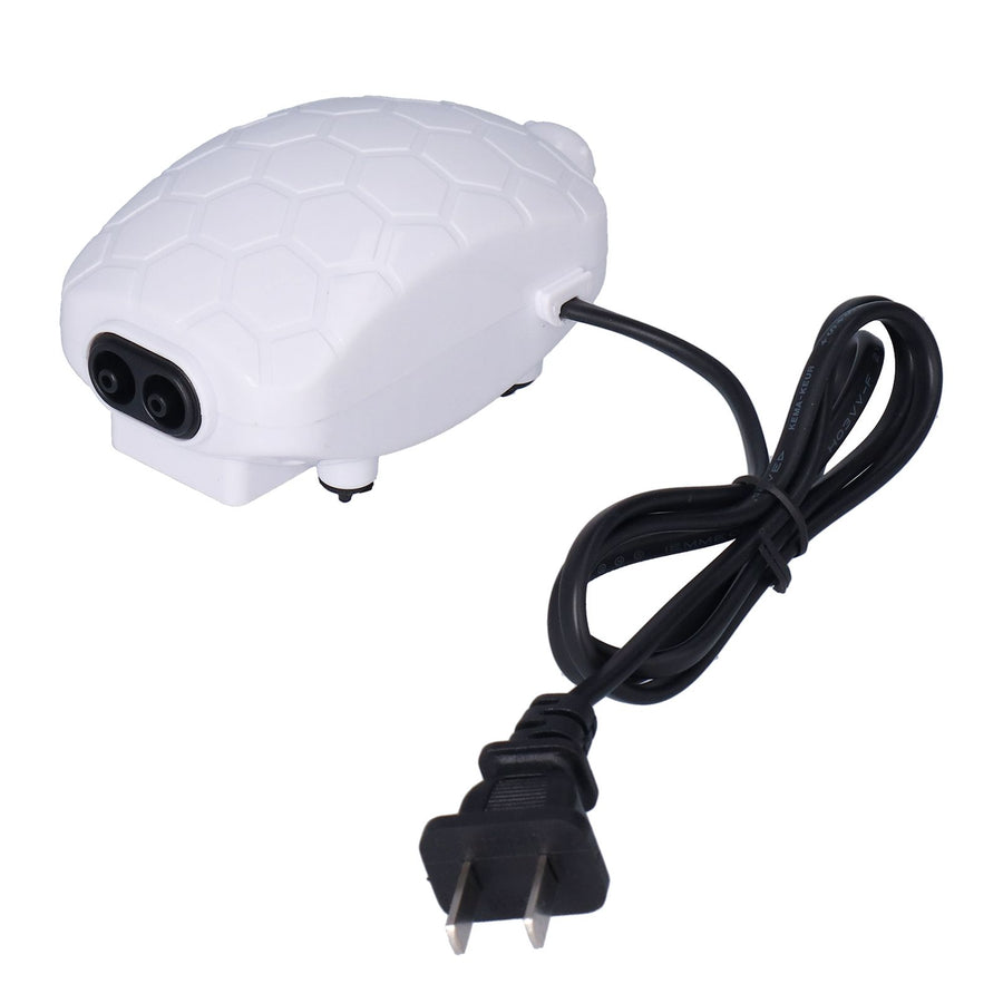 Mini Oxygen Pump UltraQuiet Small MultiFunctional Air Pump for Fish Tanks Aquariums (Double Hole QL-702 )