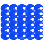 30Pcs Beehive Door Entrance Disc Plastic Round Exit Vent Gate Beekeeping AccessoryBlue