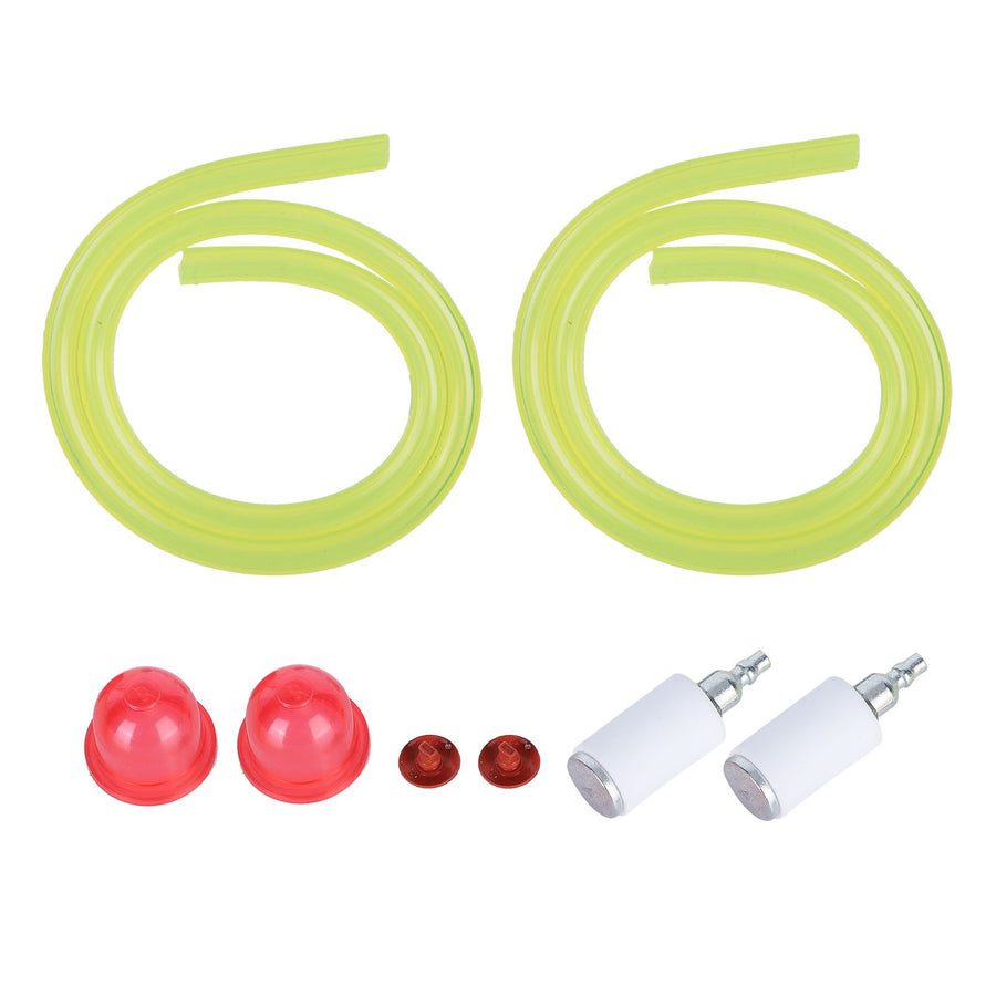 Primer Bulb Fuel Filter Fuel Pipe Kit Replacement for 358794761 358794762 358794763x2