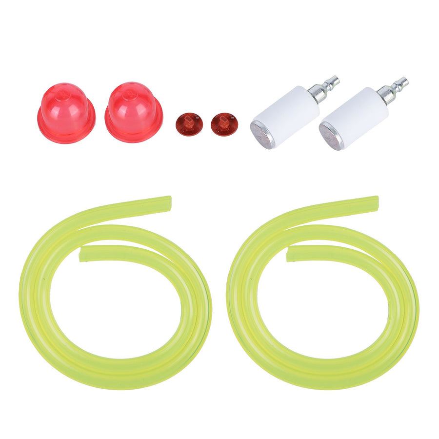 Primer Bulb Fuel Filter Fuel Pipe Kit Replacement for 358794761 358794762 358794763x2