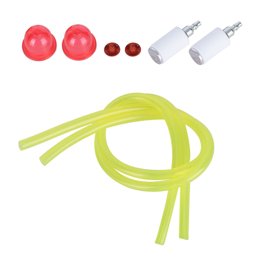 Primer Bulb Fuel Filter Fuel Pipe Kit Replacement for 358794761 358794762 358794763x2