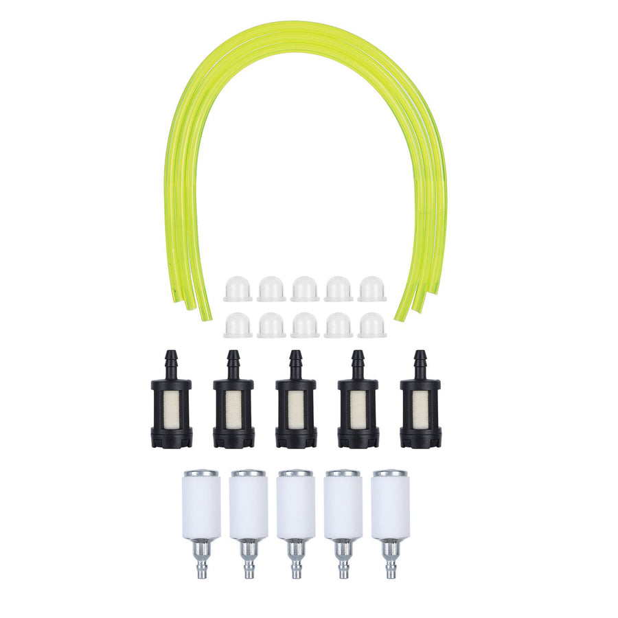 Primer Bulb Fuel Filter Fuel Hose Kit Replacement 12538108660 for Poulan Chainsaw
