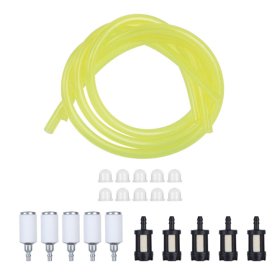 Primer Bulb Fuel Filter Fuel Hose Kit Replacement 12538108660 for Poulan Chainsaw