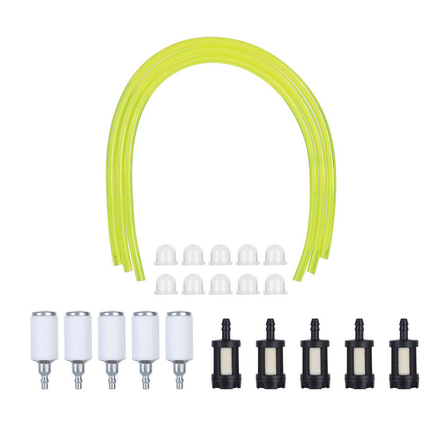 Primer Bulb Fuel Filter Fuel Hose Kit Replacement 12538108660 for Poulan Chainsaw