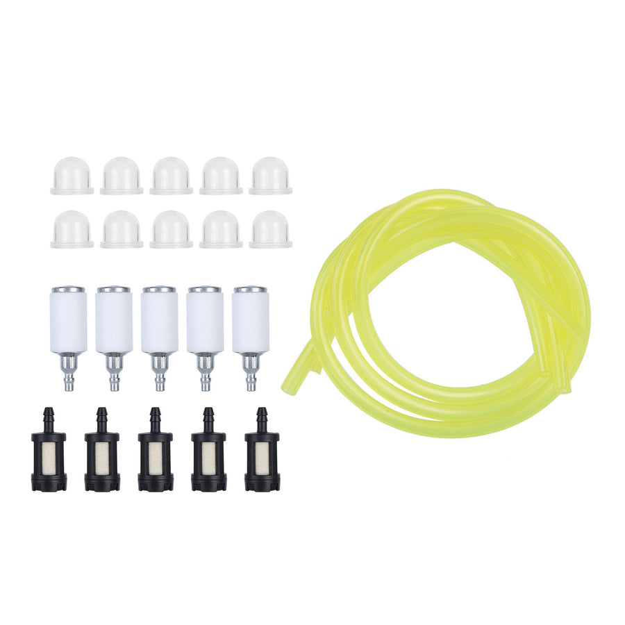 Primer Bulb Fuel Filter Fuel Hose Kit Replacement 12538108660 for Poulan Chainsaw