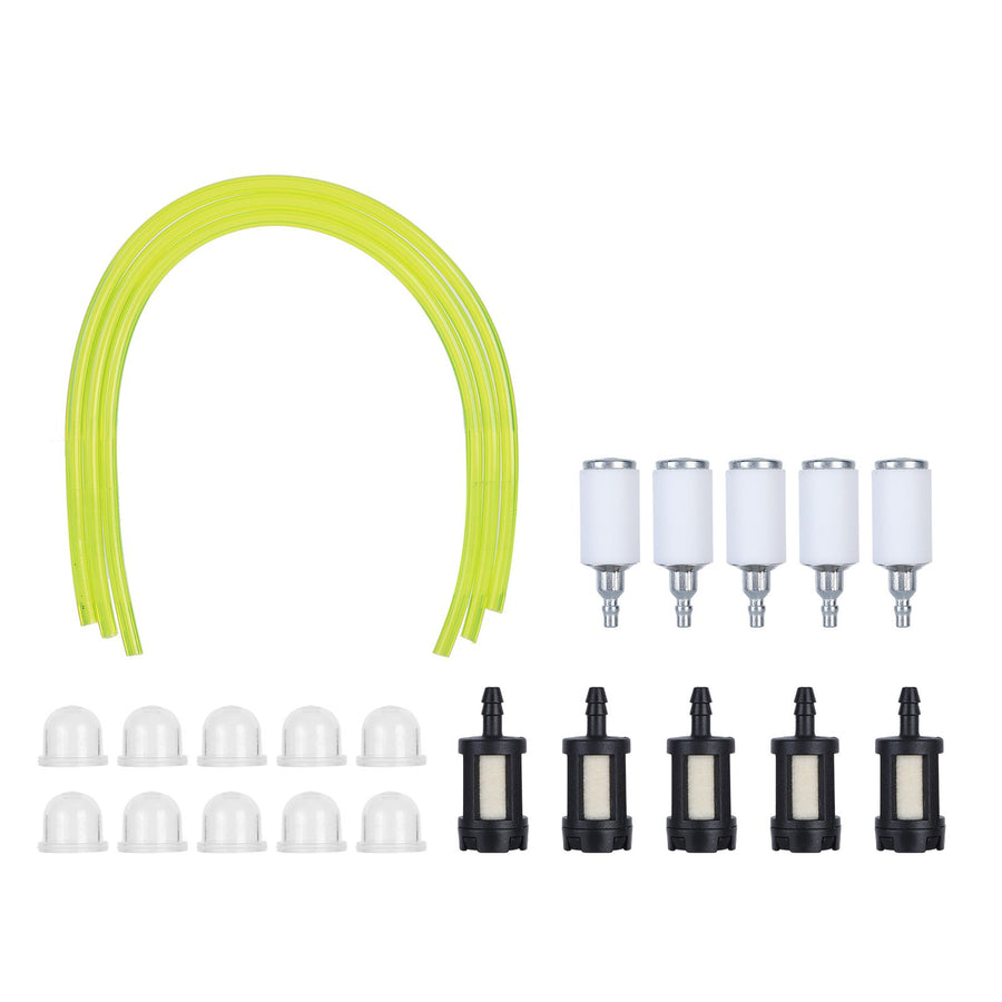 Primer Bulb Fuel Filter Fuel Hose Kit Replacement 12538108660 for Poulan Chainsaw
