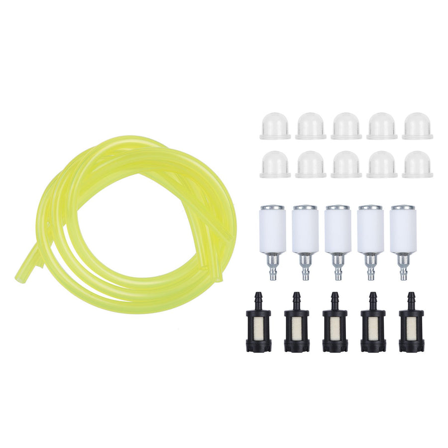 Primer Bulb Fuel Filter Fuel Hose Kit Replacement 12538108660 for Poulan Chainsaw