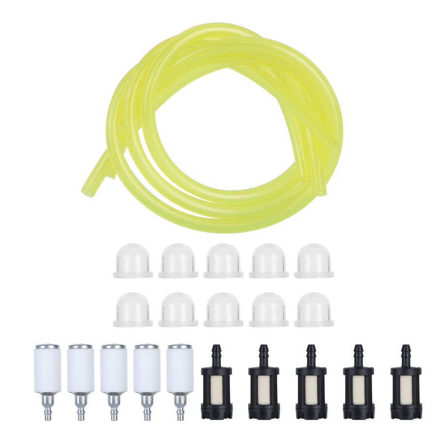 Primer Bulb Fuel Filter Fuel Hose Kit Replacement 12538108660 for Poulan Chainsaw