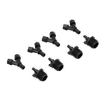 10Pcs G1/2 Garden Sprayer Nozzle Plastic Misting Double Nozzle for Lawn Agriculture