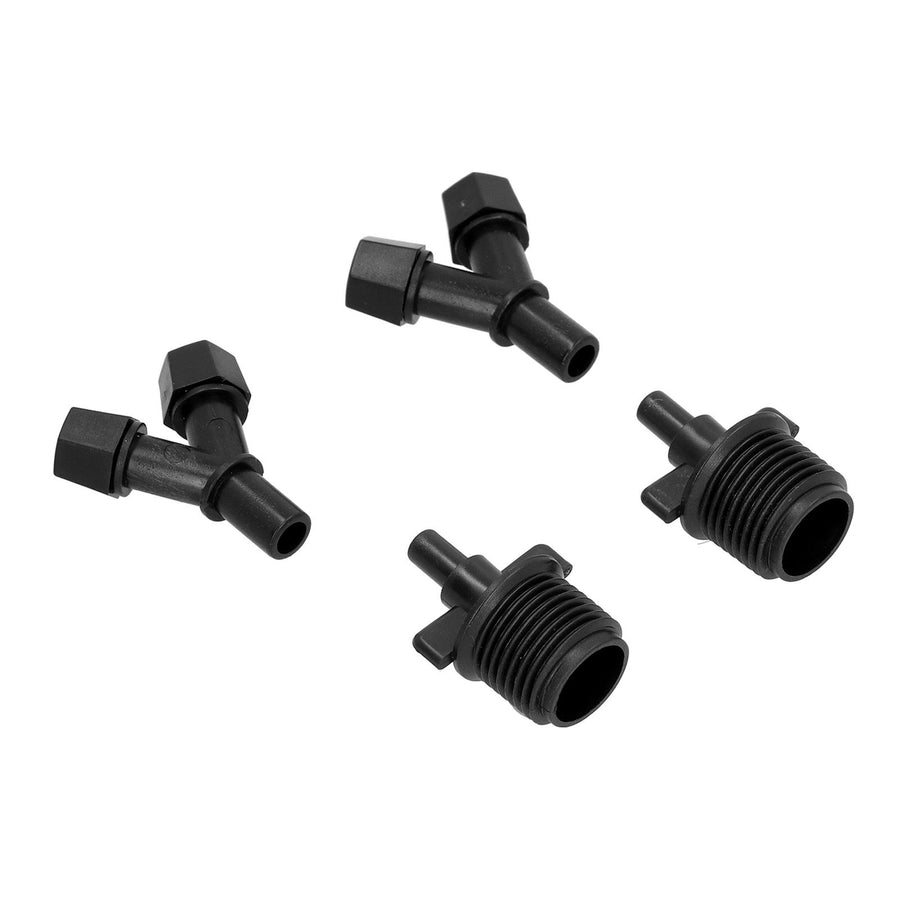 10Pcs G1/2 Garden Sprayer Nozzle Plastic Misting Double Nozzle for Lawn Agriculture